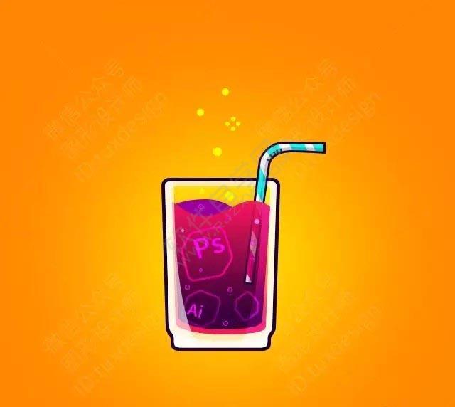 PS怎么繪制一個(gè)飲料圖標(biāo)