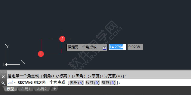 cad矩形里面一個(gè)叉怎么畫又是什么意思