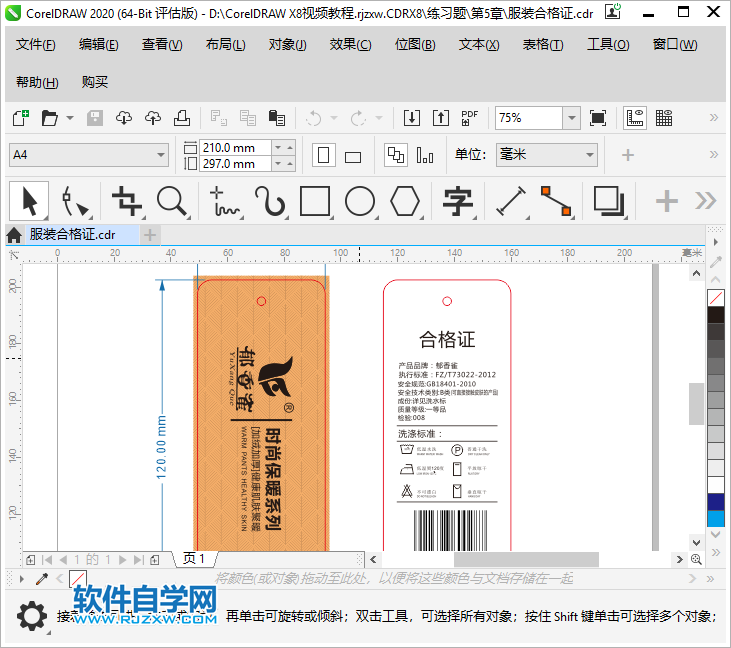 CorelDRAW2020怎么導(dǎo)出PNG格式圖片