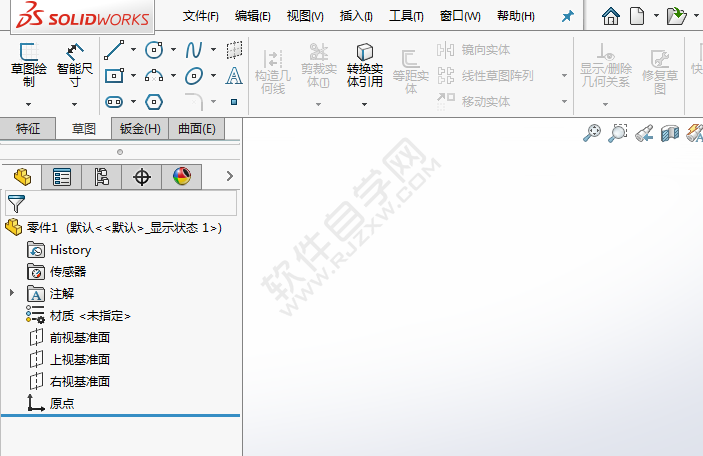 solidworks草圖選項(xiàng)卡不見了