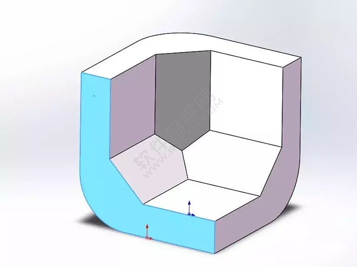 SolidWorks建模3D13-H01拉伸、圓角、倒角、基準(zhǔn)軸、鏡像