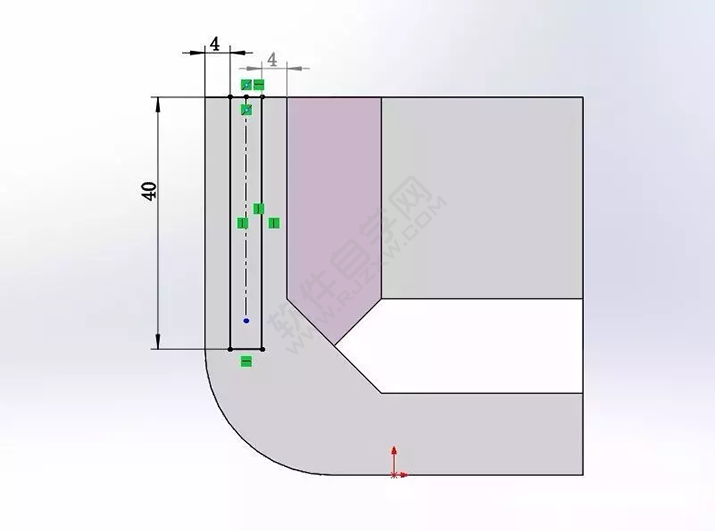 SolidWorks建模3D13-H01拉伸、圓角、倒角、基準(zhǔn)軸、鏡像