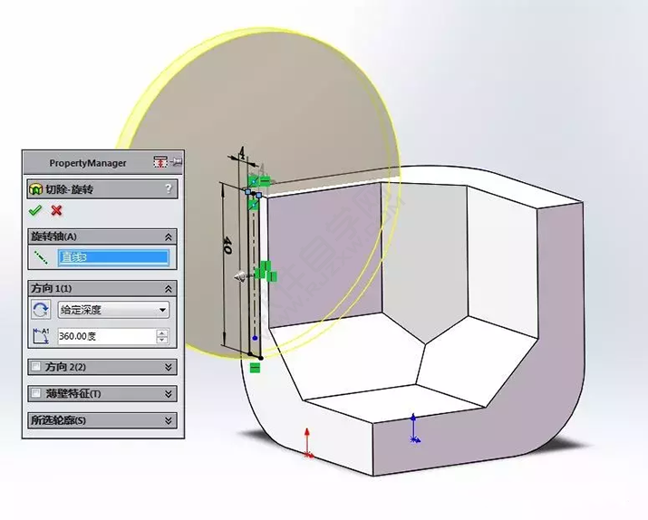 SolidWorks建模3D13-H01拉伸、圓角、倒角、基準(zhǔn)軸、鏡像