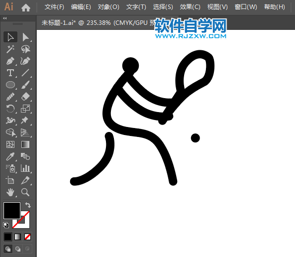 ai怎么設(shè)計網(wǎng)球運動標識