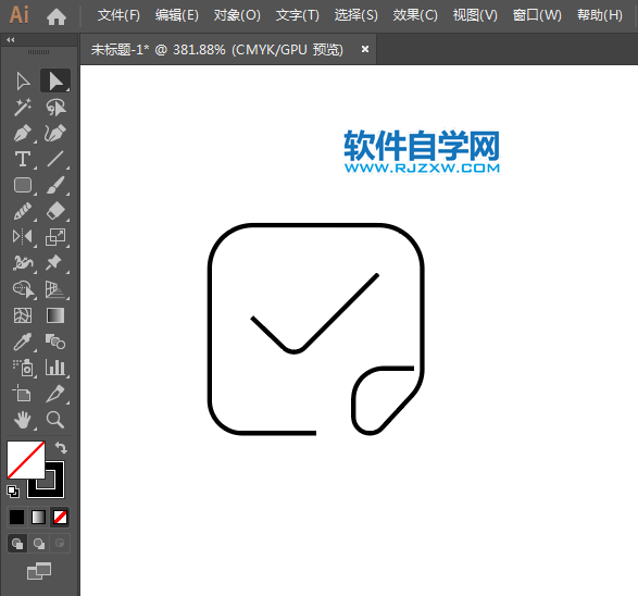 ai怎么設(shè)計正式發(fā)票APP圖標(biāo)