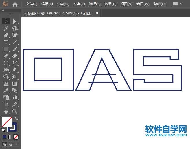 ai怎么設(shè)計(jì)CASIO標(biāo)志矢量圖