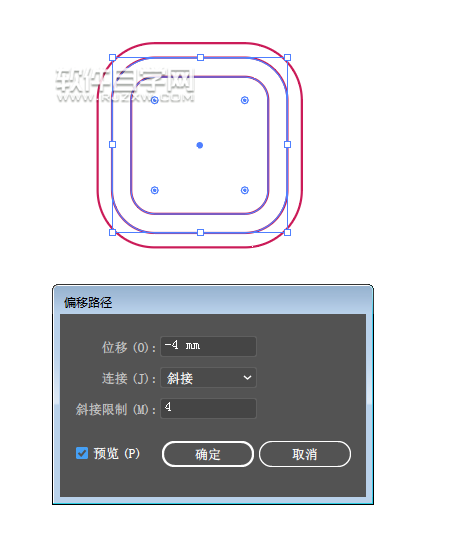 ai圓角矩形怎么創(chuàng)建標(biāo)志