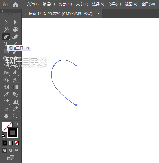 ai怎么畫一個(gè)對稱的心形