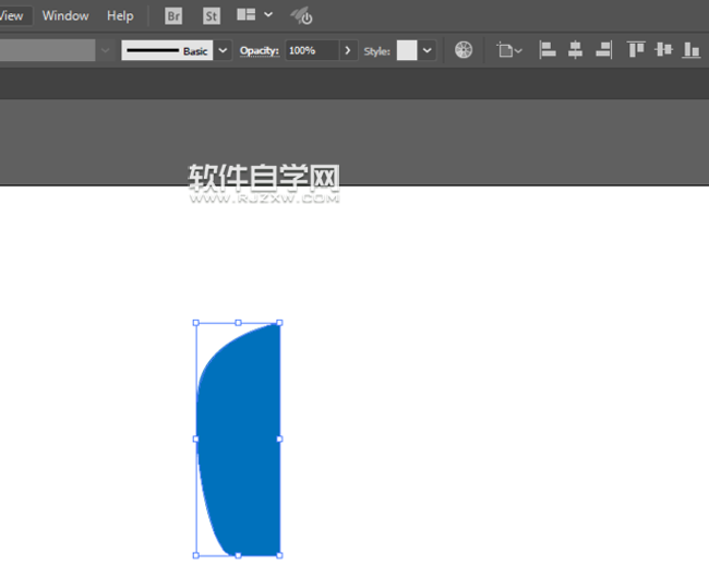 ai怎么用對(duì)稱方法畫洗衣液瓶圖形