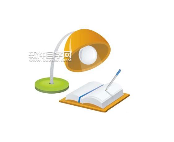 AI怎么繪制學(xué)習(xí)臺(tái)燈