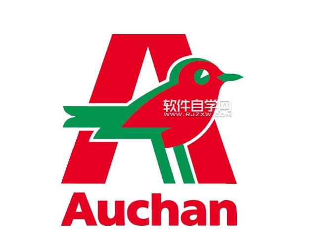 AI怎么設(shè)計A字母與鳥組合的LOGO