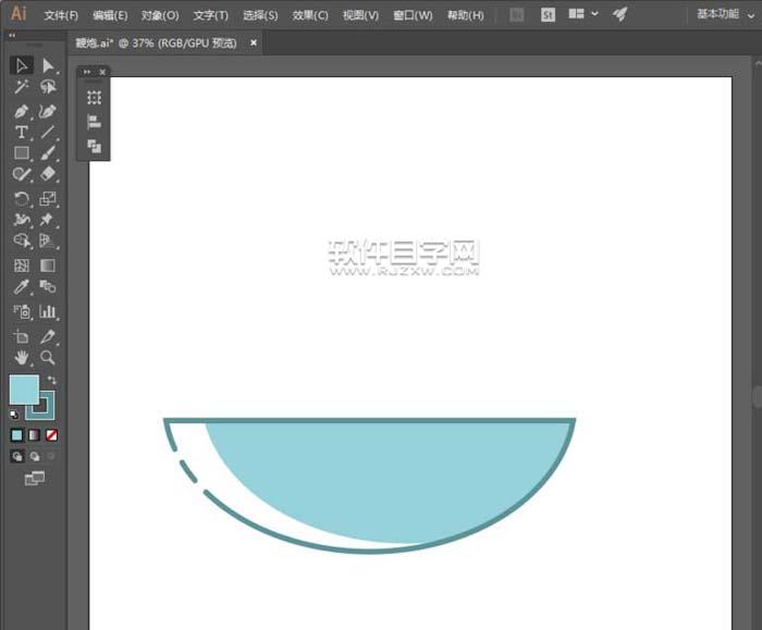 AI怎么畫一碗湯圓簡(jiǎn)筆畫