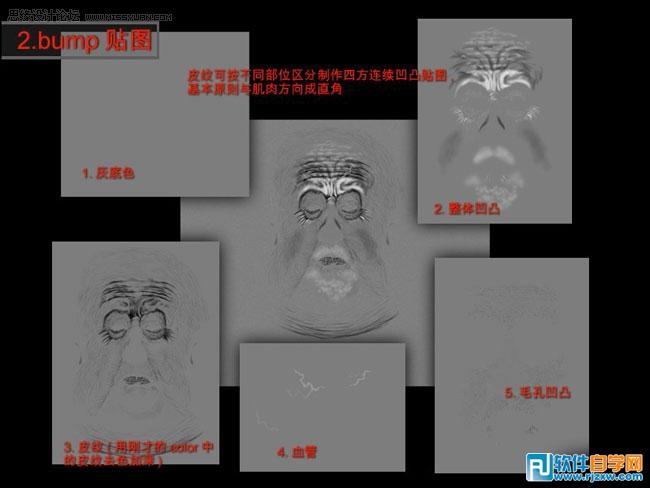 教你用3DMAX制作人物角色復(fù)雜貼圖講解