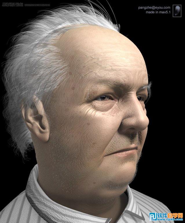 教你用3DMAX制作人物角色復(fù)雜貼圖講解