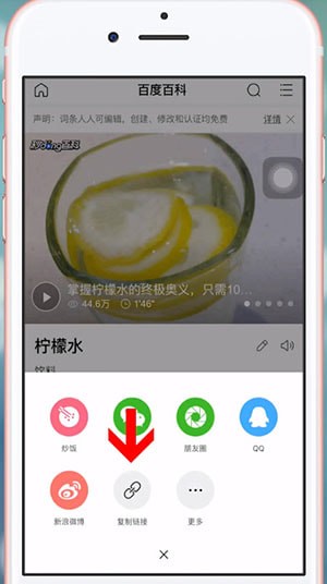 簡單搜索中復(fù)制鏈接具體操作方法