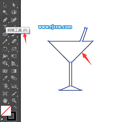 怎么用AI畫出飲料水杯簡筆畫呢？