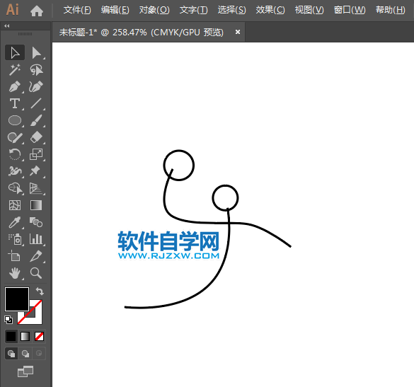 ai制作手球標(biāo)識(shí)的方法與步驟
