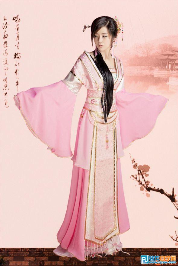 ps中國(guó)風(fēng)工筆畫教程
