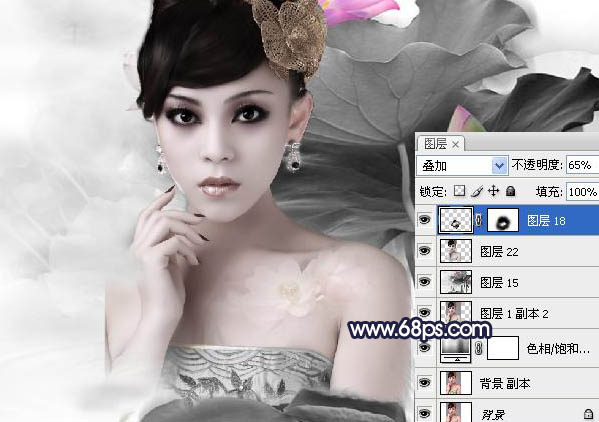 用PhotoShop把人物照片合成手繪水墨風(fēng)格畫(huà)實(shí)例教程
